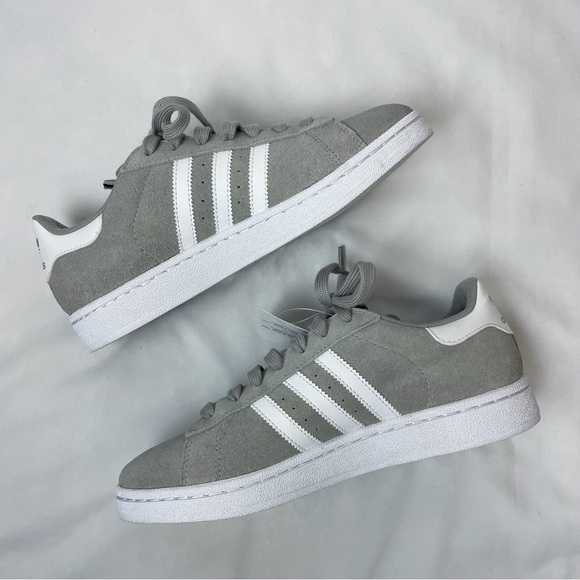 Adidas Originals Campus 80s grey and white sneakers - Picture 4 of 9